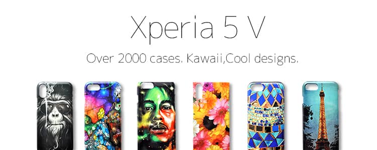 Xperia 5Vケースタイトル画像