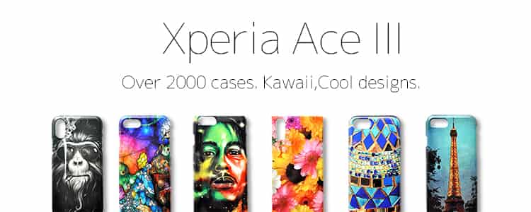 Xperia Ace IIIケースタイトル画像