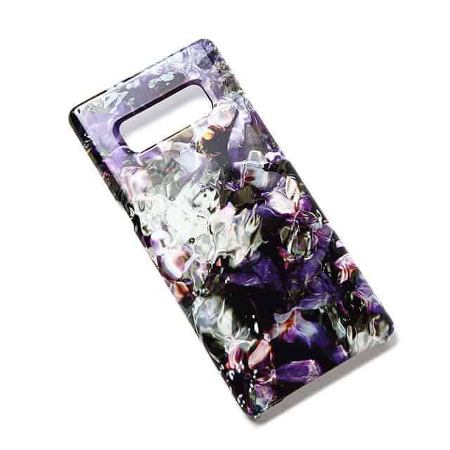 Liquid Purple Galaxy Note8ケース
