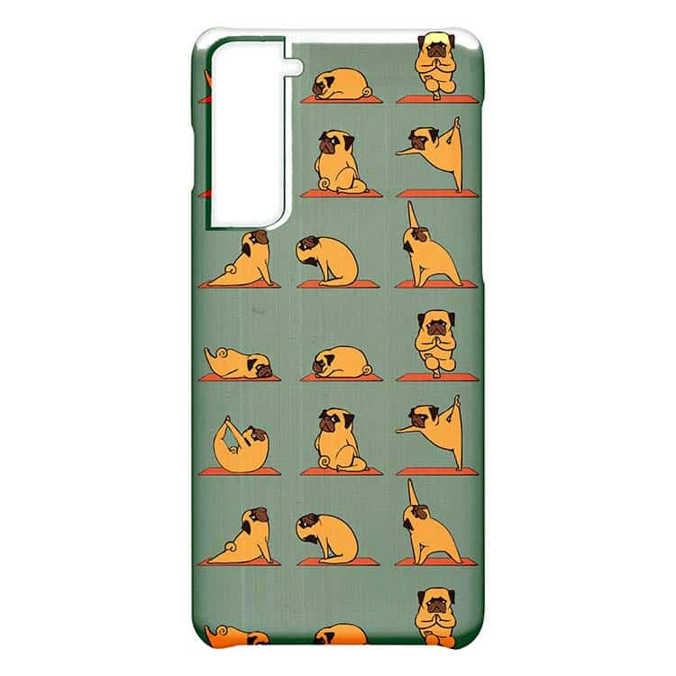 Pug Yoga Galaxy S22ケース