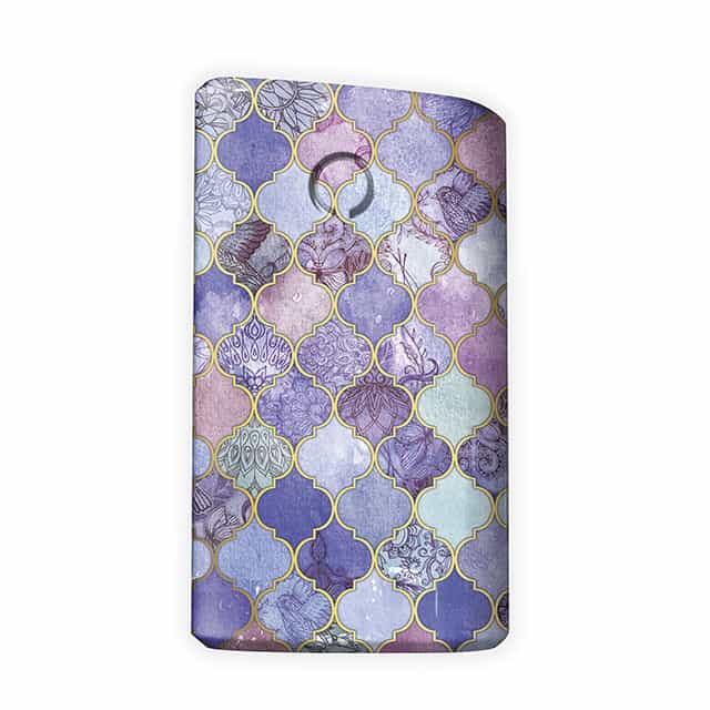 【グローケース】Royal Purple Mauve and Indigo Decorative