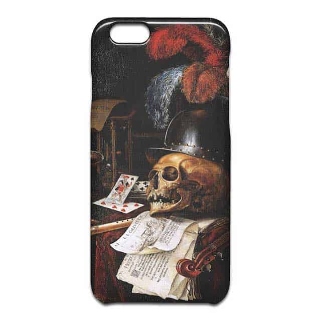 Vintage Vanitas - Still Life With Skull 3 iPhone8 ケース