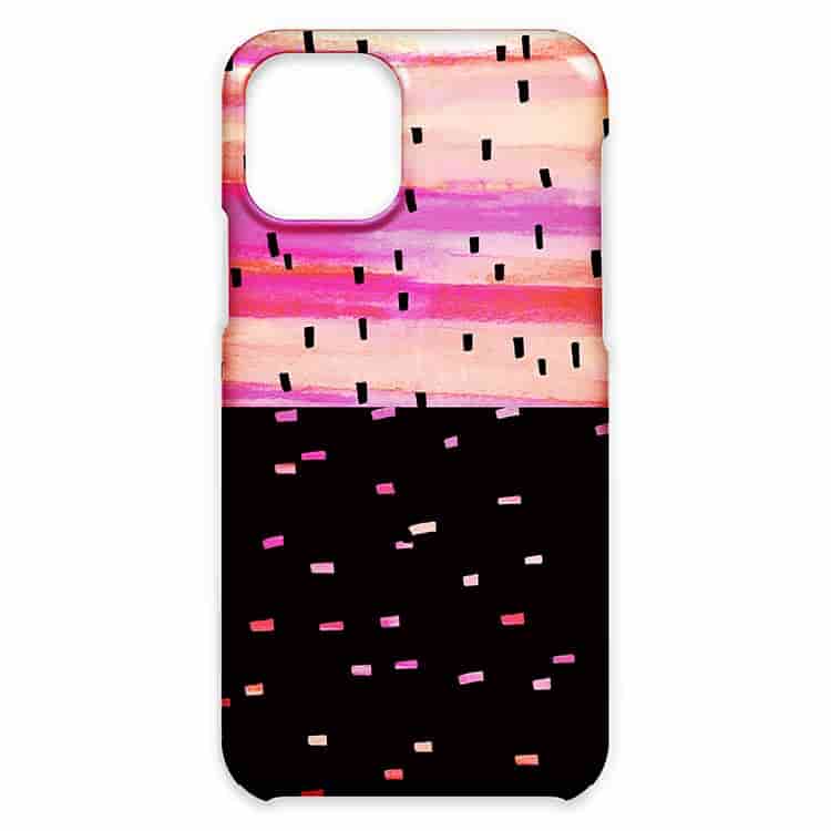 Opposites Attract - Pink Black iPhone11/11Pro/11Pro Maxケース