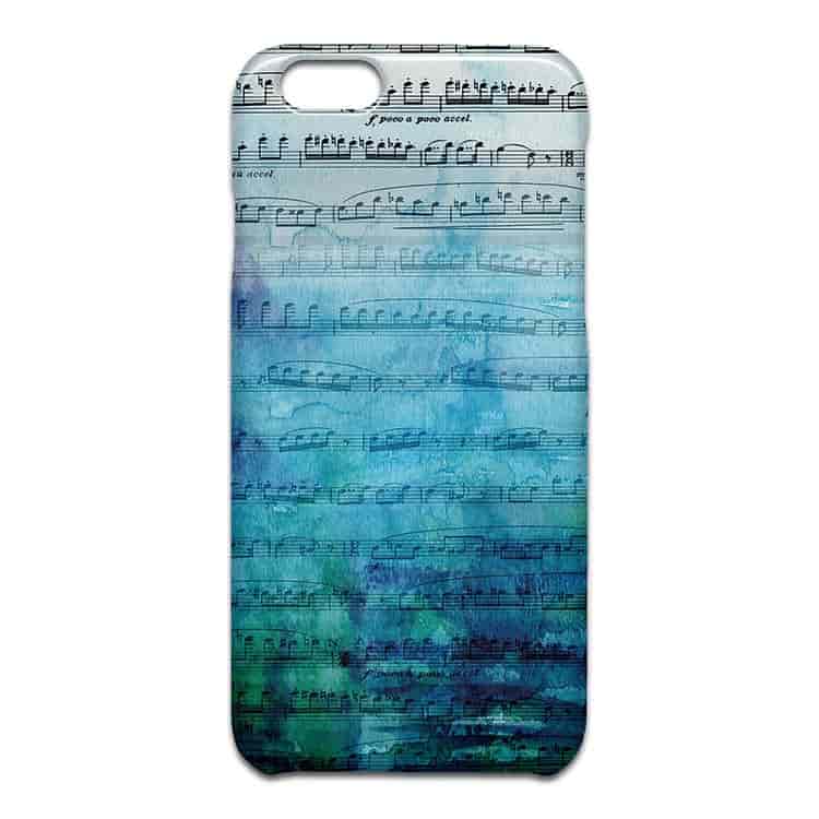 Blue Mood Music iPhone SEケース