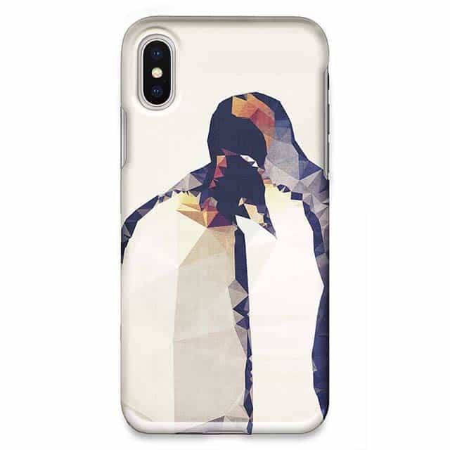 iPhone Xケース ペンギン