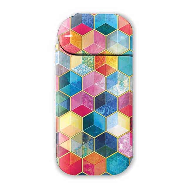 【アイコス ケース】Crystal Bohemian Honeycomb Cubes