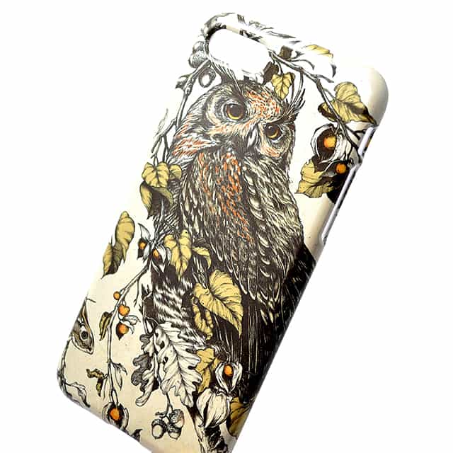 Great Horned Owl スマホケース2