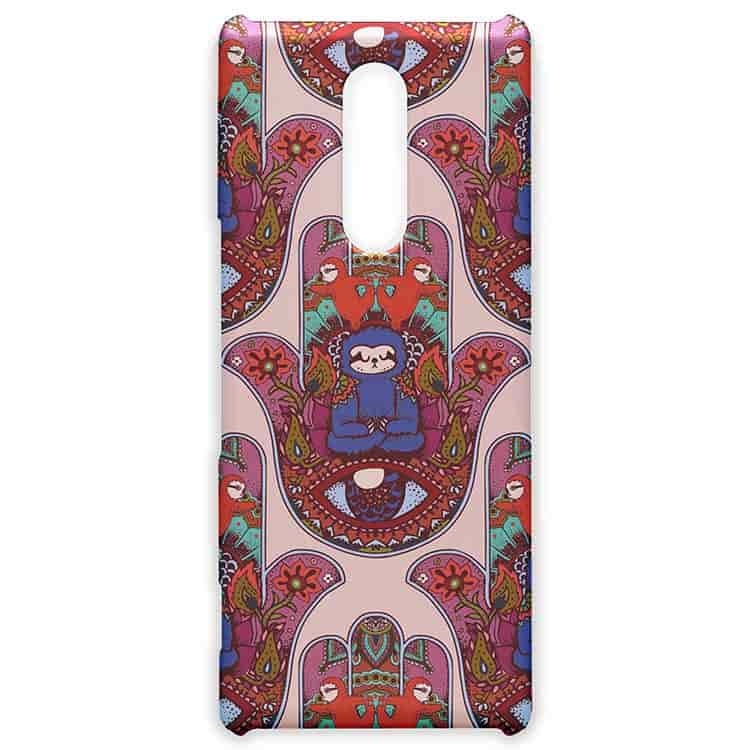 Hamsa Hand Sloth Xperia1ケース