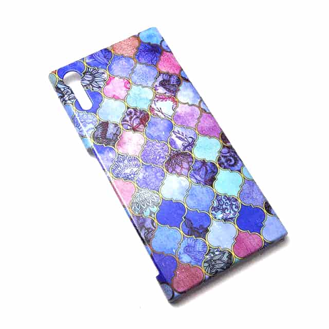 Royal Purple Mauve and Indigo Decorative Xperia XZケース