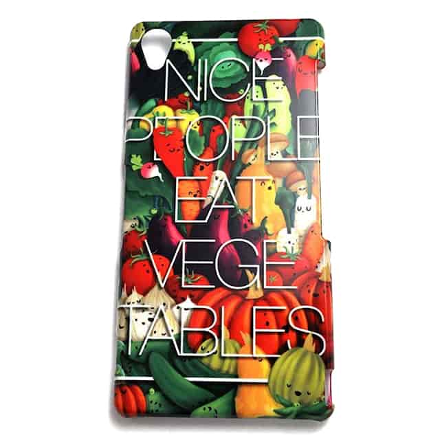 Nice People Eat Vegetables Xperia Z3ケース